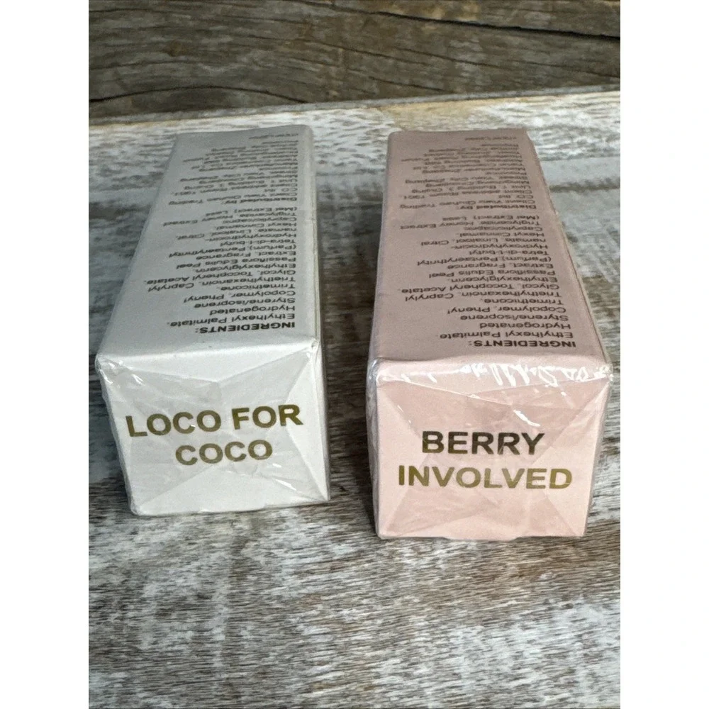 Langmanni Lip Oil Duo Loco For Coco & Berry Involved | NIB‎ Sealed